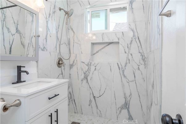 Bathroom, Interior, Marble Walls