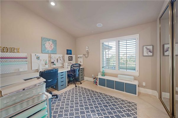 Home Office, Interior, Recessed Lighting