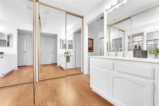 Bathroom, Glass Shower, Interior, Wood Texture Flooring