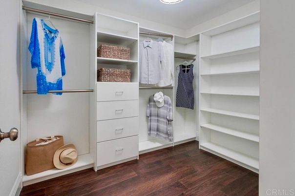 Interior, Walk-in Closets, Wood Texture Flooring