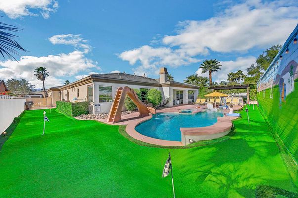 Backyard, Exterior, Playground, Pool