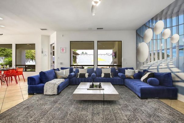 Dining room, Interior, Living room, Recessed Lighting
