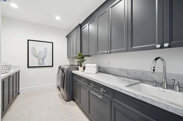 Interior, Recessed Lighting, Washer