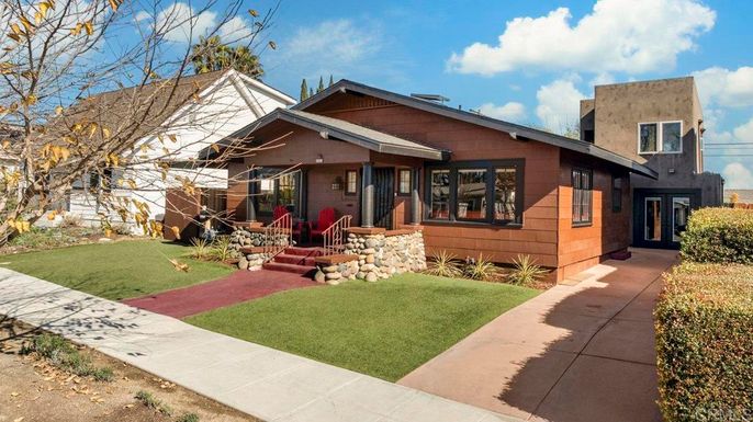 Backyard, Exterior, Facade, American Craftsman