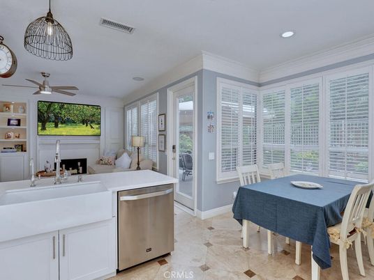Dining room, Interior, Kitchen, Living room, Pendant Lights, Recessed Lighting