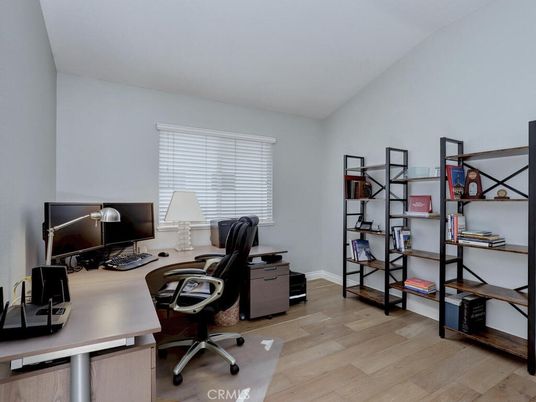 Home Office, Interior, Wood Texture Flooring