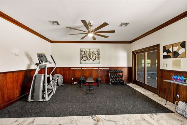 Fitness Equipment, Interior, Marble