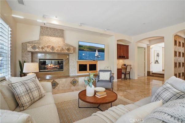 Fireplace, Interior, Living room, Recessed Lighting