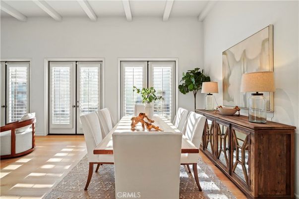 Dining room, Interior, Wood Texture Flooring