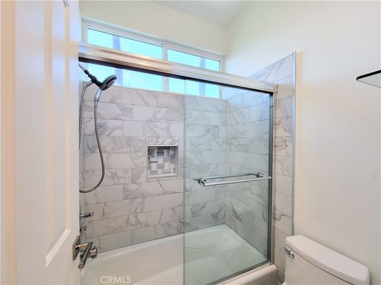 Bathroom, Glass Shower, Interior, Marble Walls