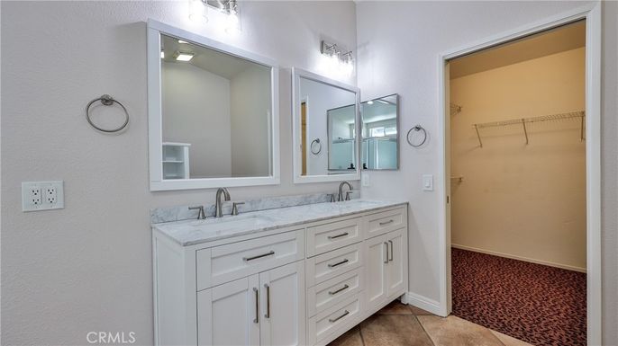 Bathroom, Dual Sink Vanities, Interior, Walk-in Closets