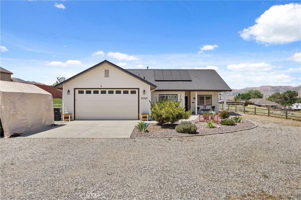 Attached, Exterior, Facade, Solar Panels, Ranch