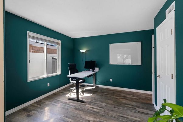 Home Office, Interior, Wood Texture Flooring