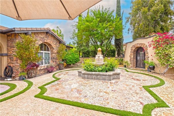 Backyard, Exterior, Fireplace