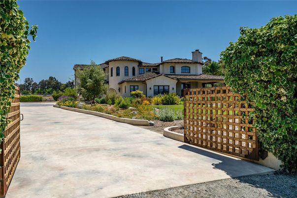 Backyard, Exterior, Facade, Mediterranean