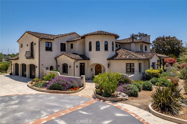 Backyard, Exterior, Facade, Spanish Mediterranean