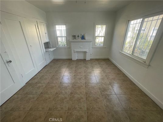 Empty room, Fireplace, Interior