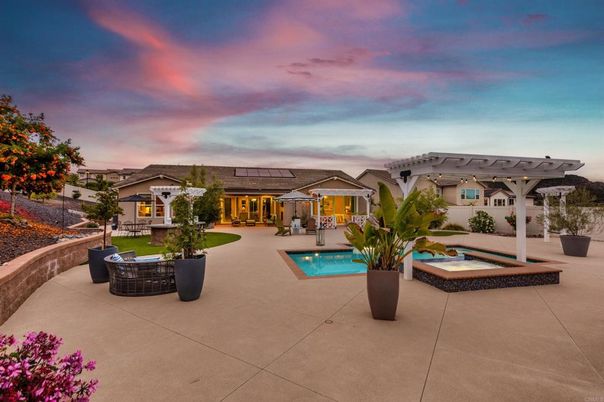 Exterior, Pool, Solar Panels