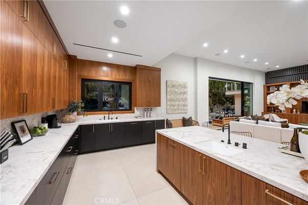 Interior, Kitchen, Living room, Recessed Lighting