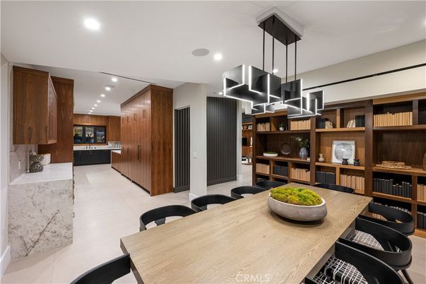Dining room, Interior, Kitchen, Pendant Lights, Recessed Lighting