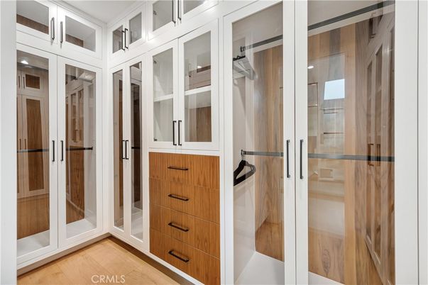 Interior, Walk-in Closets, Wood Texture Flooring