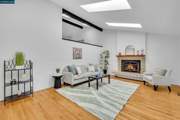 Fireplace, Interior, Living room, Wood Texture Flooring