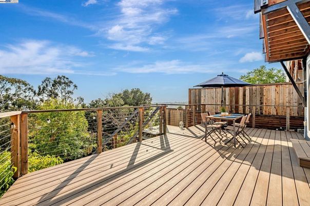 Exterior, Wood Texture Flooring