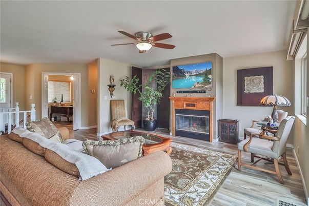 Fireplace, Interior, Living room, Wood Texture Flooring