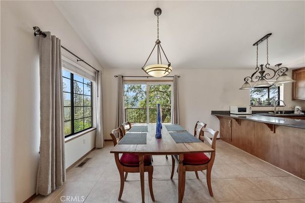 Dining room, Interior, Pendant Lights