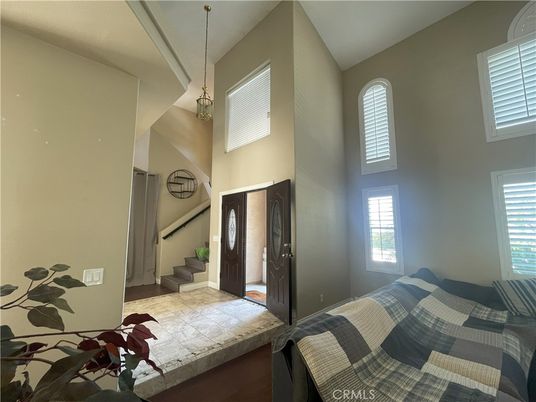 Bedroom, Interior, Pendant Lights