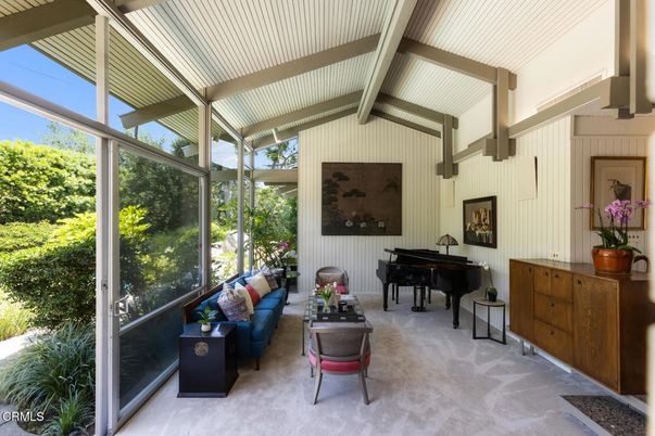 Interior, Piano, Sun Room