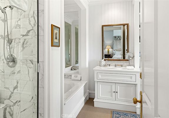 Bathroom, Interior, Marble Walls