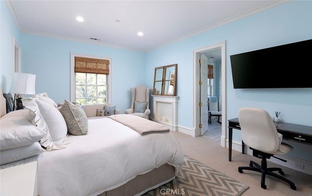 Bedroom, Home Office, Interior, Recessed Lighting