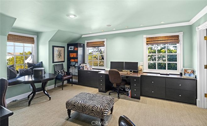 Home Office, Interior, Recessed Lighting