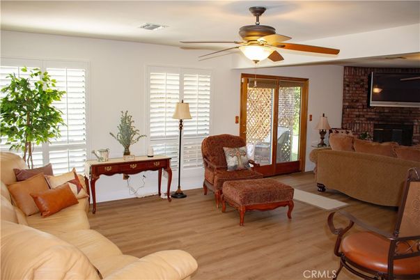 Fireplace, Interior, Living room, Stone Walls, Wood Texture Flooring