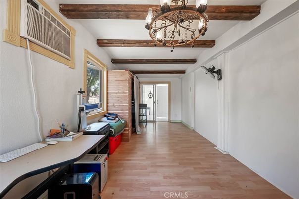 Chandelier, Interior, Wooden Beams, Wood Texture Flooring