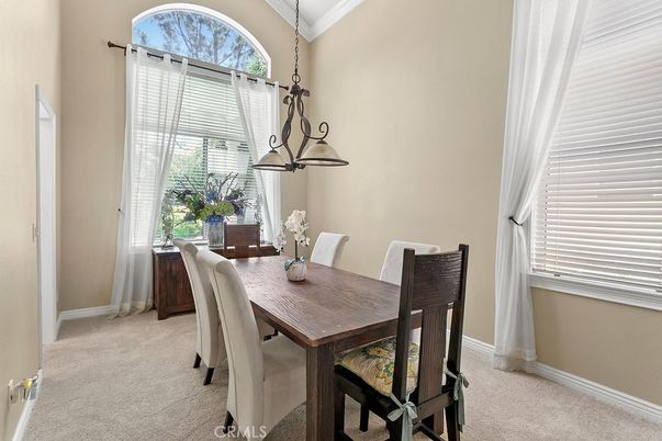 Dining room, Interior, Pendant Lights
