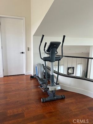 Fitness Equipment, Interior, Wood Texture Flooring