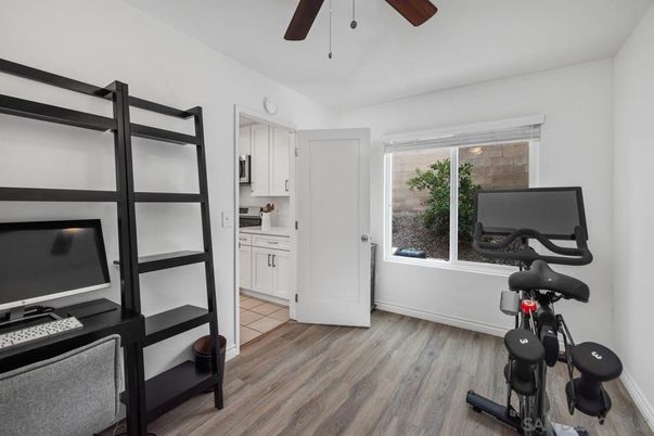Fitness Equipment, Interior, Wood Texture Flooring