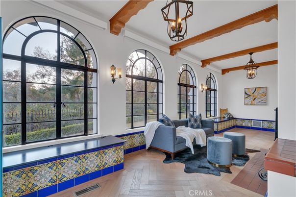 Interior, Wooden Beams, Wood Texture Flooring