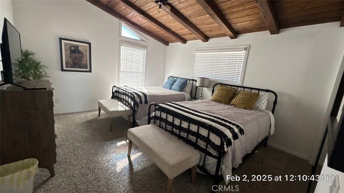 Bedroom, Interior, Wooden Beams, Wooden Ceilings