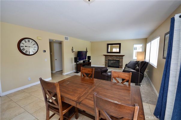 Dining room, Fireplace, Interior, Living room