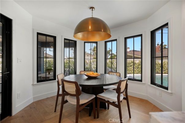 Dining room, Interior, Wood Texture Flooring