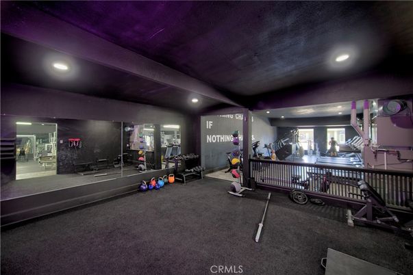 Fitness Equipment, Interior, Recessed Lighting