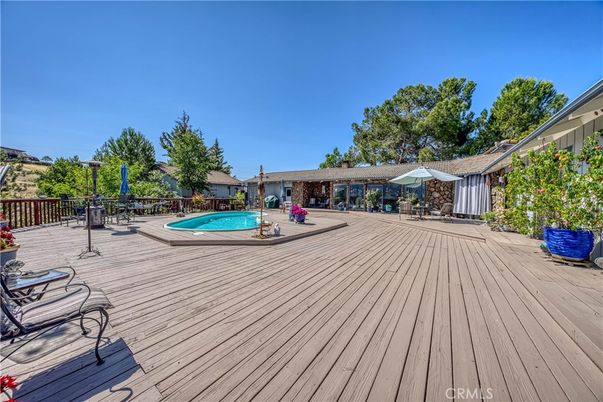 Exterior, Pool, Wood Texture Flooring