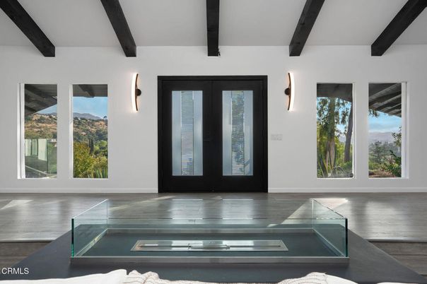 Interior, Wooden Beams, Wood Texture Flooring