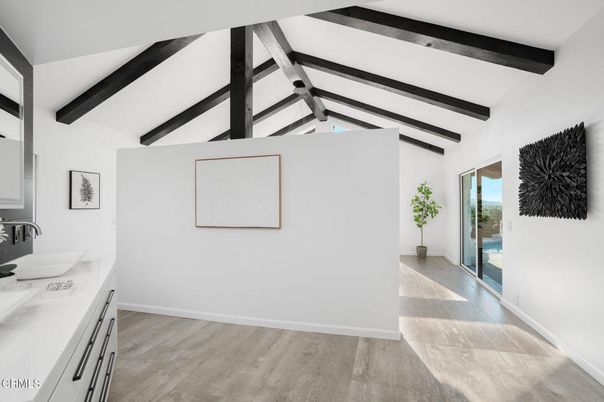 Interior, Wooden Beams, Wood Texture Flooring