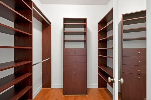 Interior, Walk-in Closets, Wood Texture Flooring