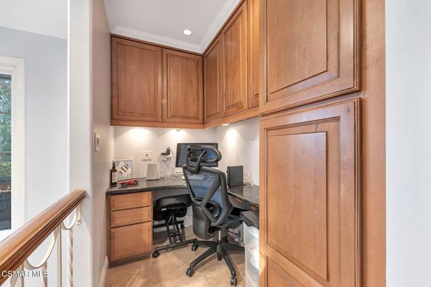 Home Office, Interior, Recessed Lighting