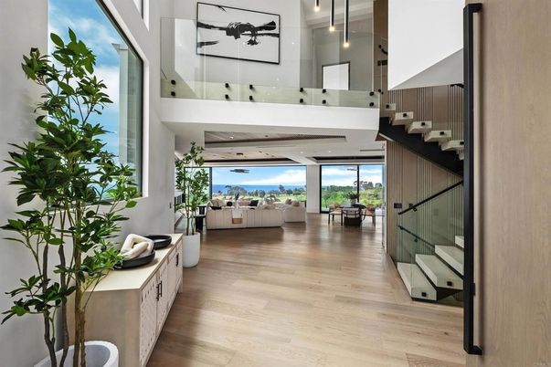 Interior, Pendant Lights, Water, Wood Texture Flooring